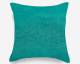 Peacock blue color cotton cushion cover available online at best prices